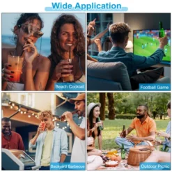 Unique Bargains Stainless Steel Beer Coffee Regular Insulated Sleeve 12oz Slim Can Coolers Black 2 Pcs -Kitchen Tools Shop GUEST fda25b6a 2454 4475 9bf9 897ac4568c5d 1