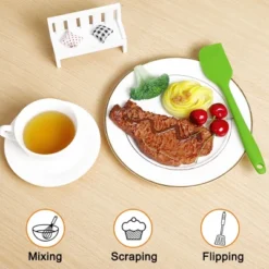 Unique Bargains Heat Resistant Non-scratch Non Stick Silicone Spatula 8.4" X 1.6" Purple 1 Pc 14 Unique Bargains Heat Resistant Non-scratch Non Stick Silicone Spatula 8.4" X 1.6" Purple 1 Pc -Kitchen Tools Shop GUEST fdb0af2a e995 4d95 be9c 12ae9c148796