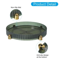 Unique Bargains Kitchen PET Rotating Turntable Lazy Susan Organizer Spice Rack 1 Pc -Kitchen Tools Shop GUEST fde2a3fb fbcb 49f3 bf99 07c718176600