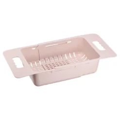 Unique Bargains Extendable Over The Sink Strainer Fruit Vegetable Wash Basket Adjustable Colander For Kitchen Plastic -Kitchen Tools Shop GUEST ff5c356f d450 4785 8584 3f96736966ff